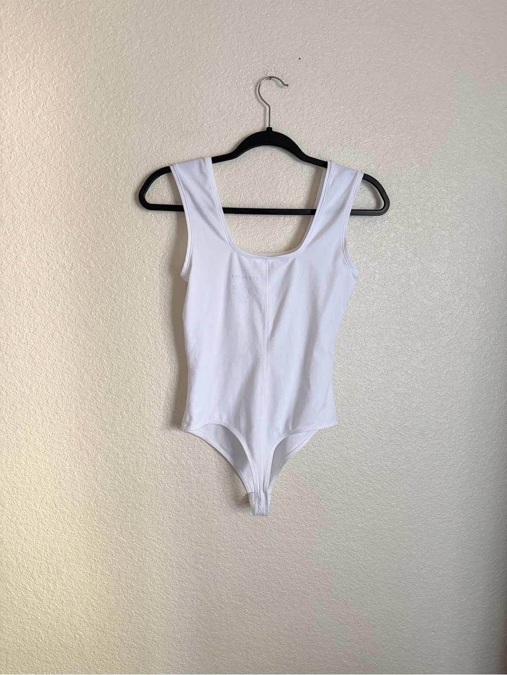 Everlane Women’s The Form Square Neck Sleeveless Bodysuit XS White - Picture 3 of 9